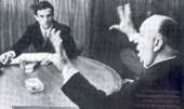 Truffaut en sus entrevistas con Hitchcock