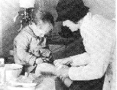 Children at the school. Grieson