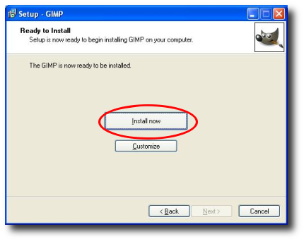 Instalaci�n Gimp 4