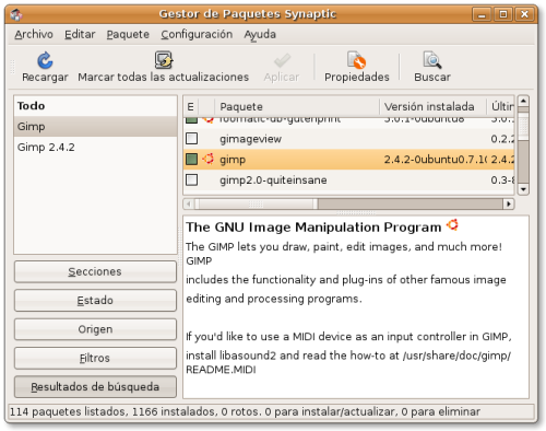 Gimp Linux 1
