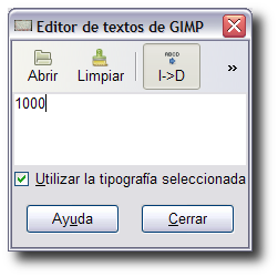 Editor de textos