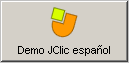 Bot&oacute;n Inicio de la Demo de JClic