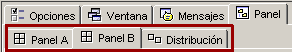 Paneles A, B y distribuci&oacute;n