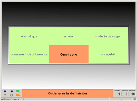 Aspecto final del ejercicio