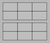 Paneles en disposición vertical