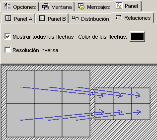 Pesta�a de Relaciones para Asociaciones Complejas