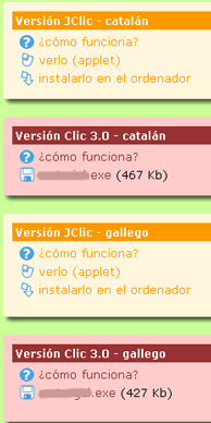 Selecci&oacute;n de versi&oacute;n e idioma del proyecto