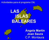 La pantalla de inicio de la aplicaci&oacute;n Clic