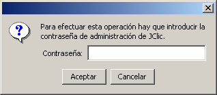 Cuadro de introducci&oacute;n de contrase&ntilde;a