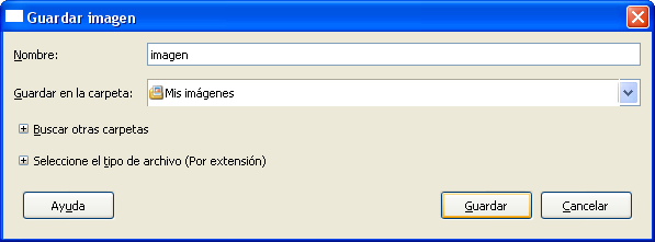 Guardar imagen