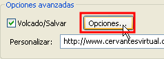 Opciones