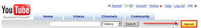 Subir a Youtube